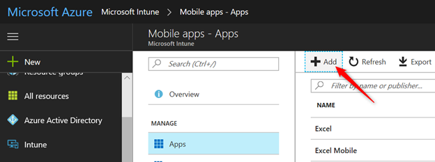 Intune Mobile Apps and Office 365