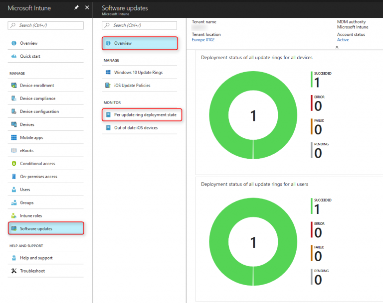 Configure Windows Update For Business Using Microsoft Intune