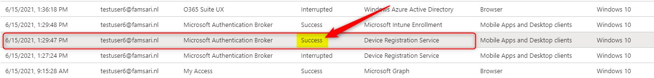 Azure AD sign-in logs