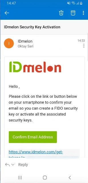 IDmelon activation